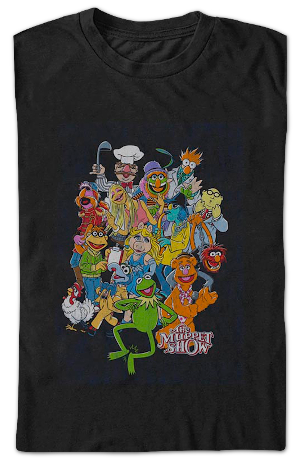Vintage Cast Photo Muppets T-Shirt