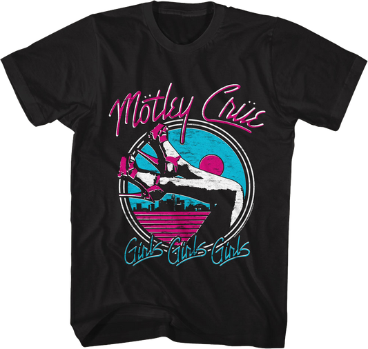 Vintage Girls Girls Girls Legs Motley Crue T-Shirt