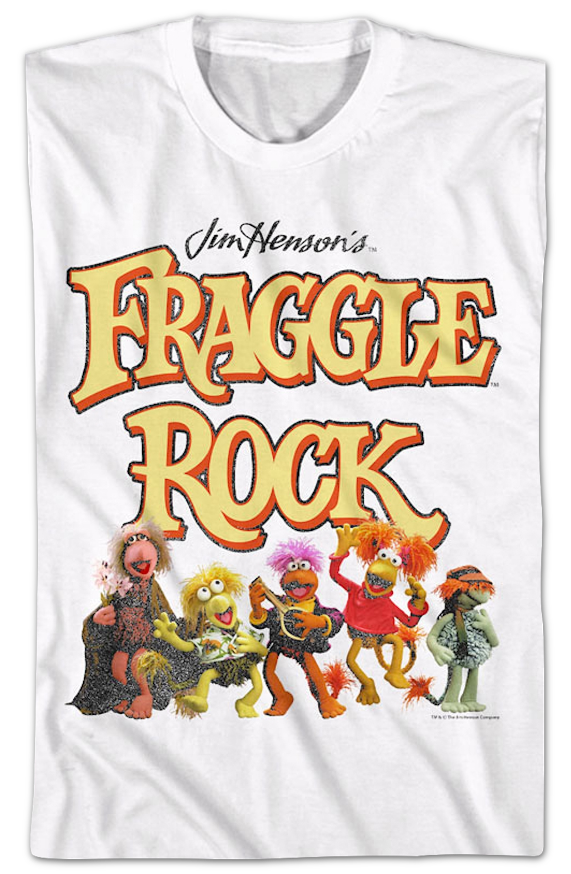 Vintage Photo And Logo Fraggle Rock T-Shirt
