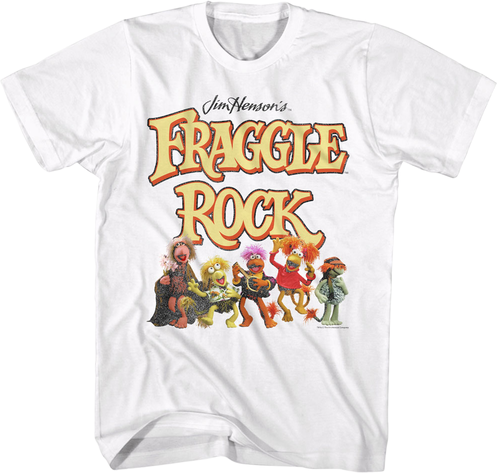 Vintage Photo And Logo Fraggle Rock T-Shirt