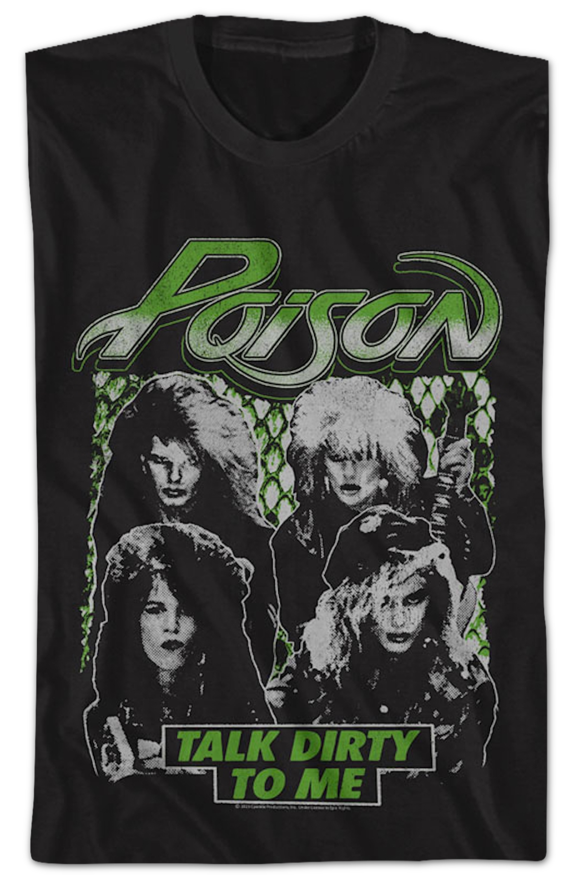 Vintage Photo Talk Dirty To Me Poison T-Shirt