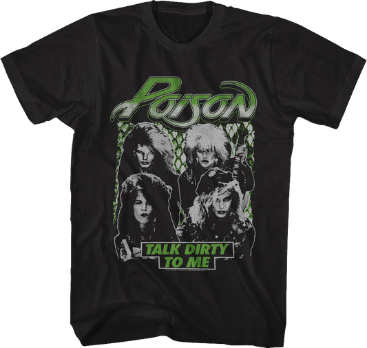 Vintage Photo Talk Dirty To Me Poison T-Shirt