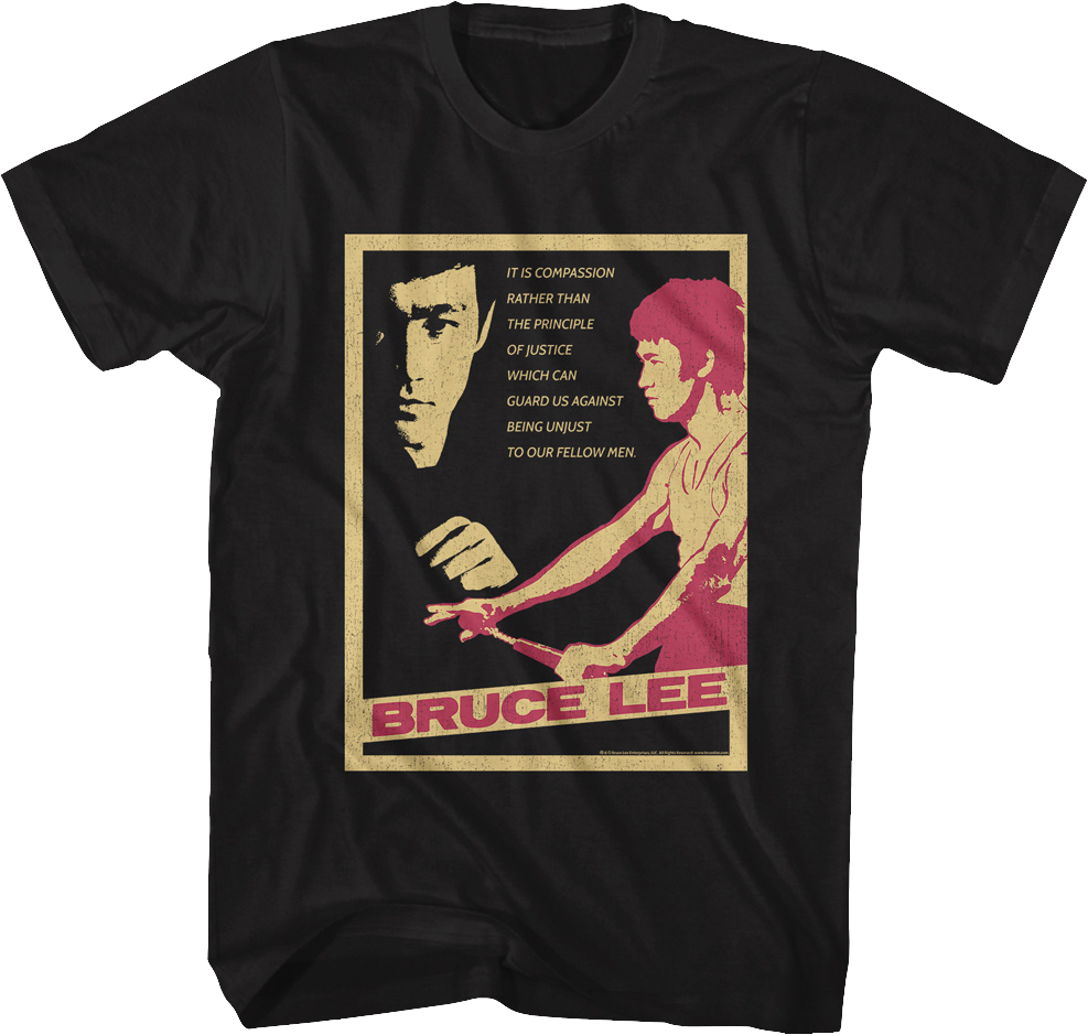 Vintage Poster Bruce Lee T-Shirt