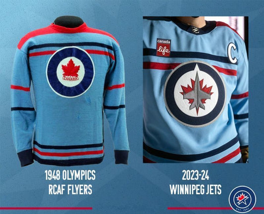 winnipeg jets to honour rcaf centennial with special uniform for three games in ’23-24 (5)_conew1