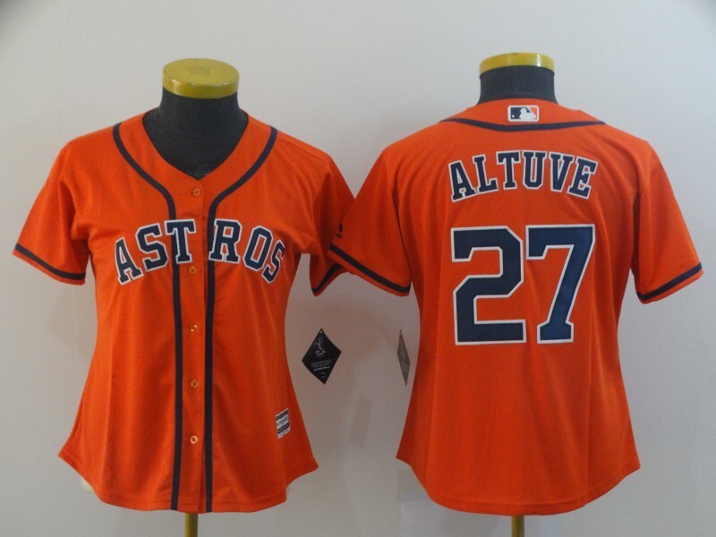 women Houston Astros #27 Jose Altuve Style 3