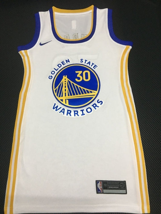 women golden state warriors #30 stephen curry Warriors 30 # Curry White Women Dress s m l xl (1)_[1]