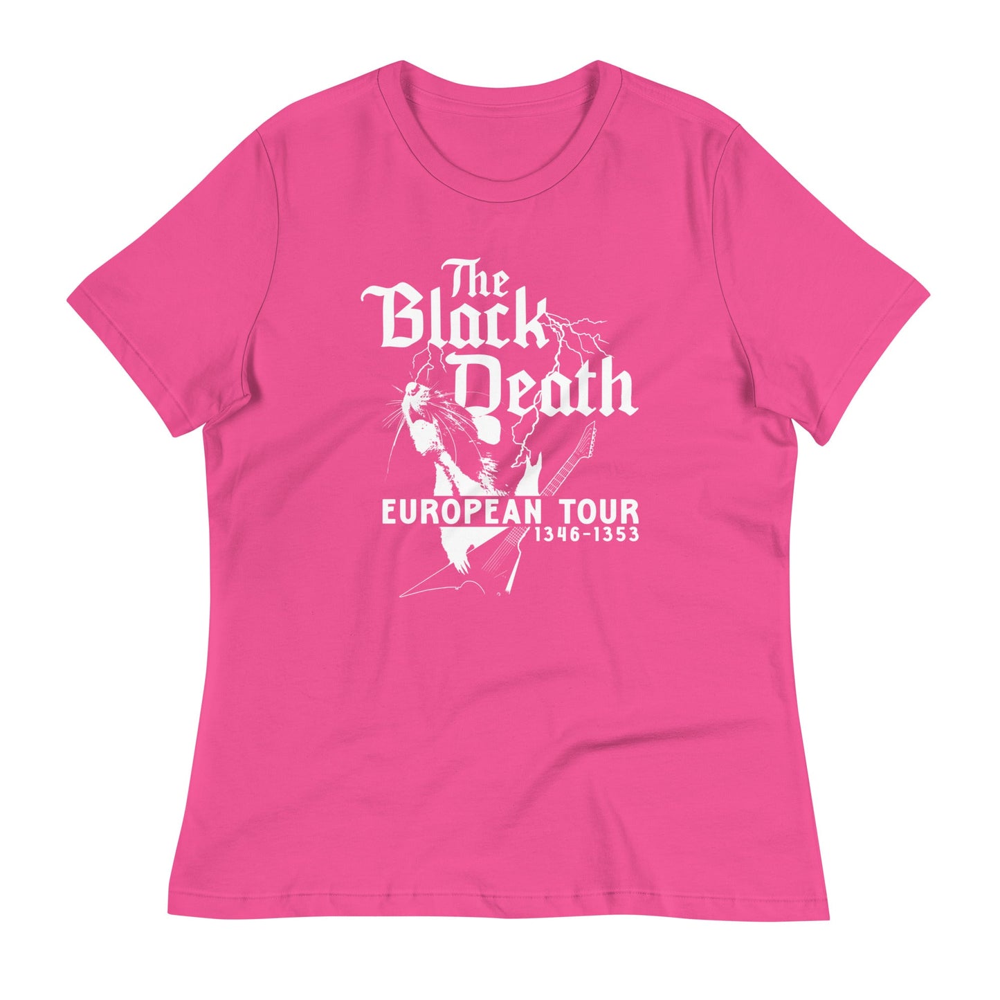 The Black Death European Tour Women's Signature Tee