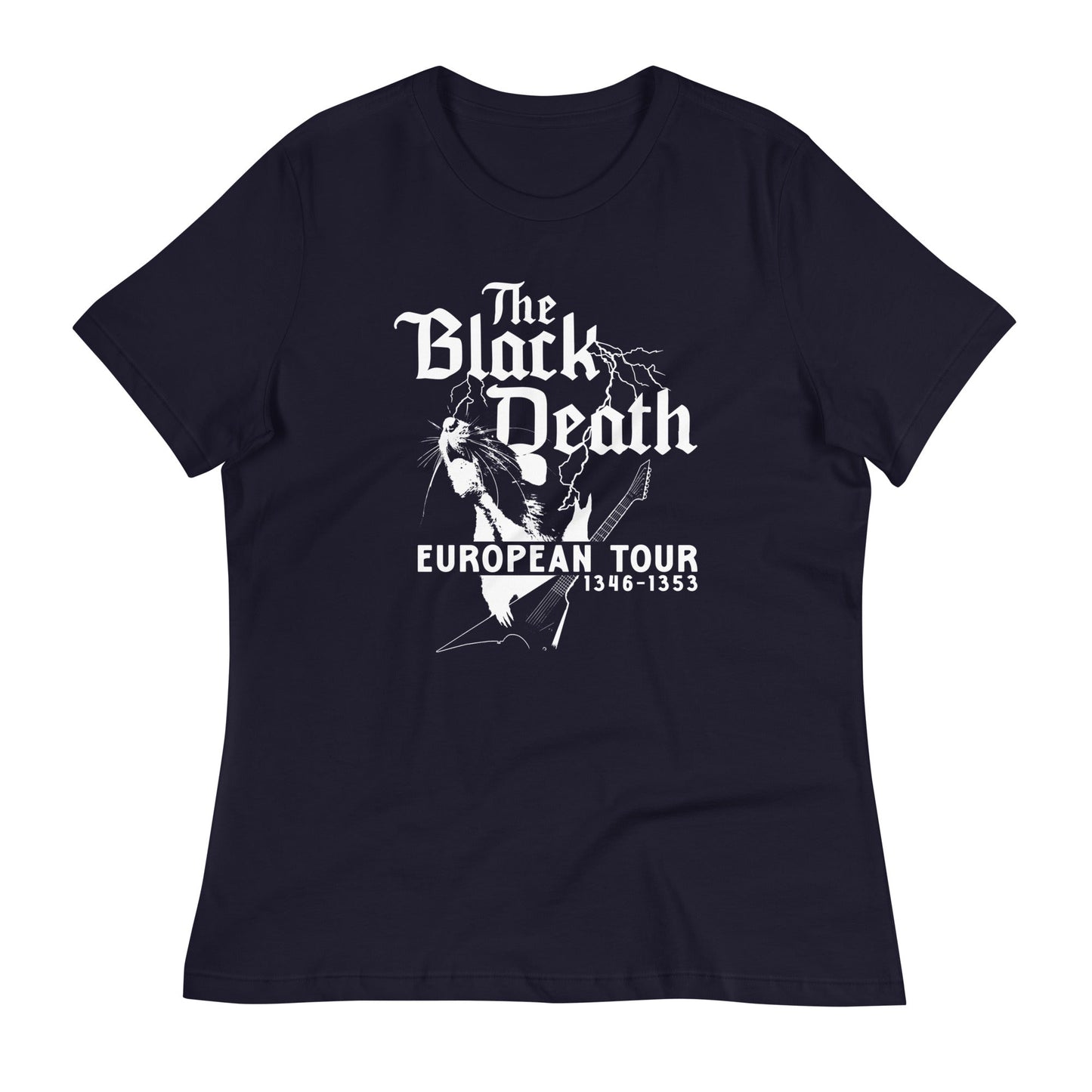 The Black Death European Tour Women's Signature Tee