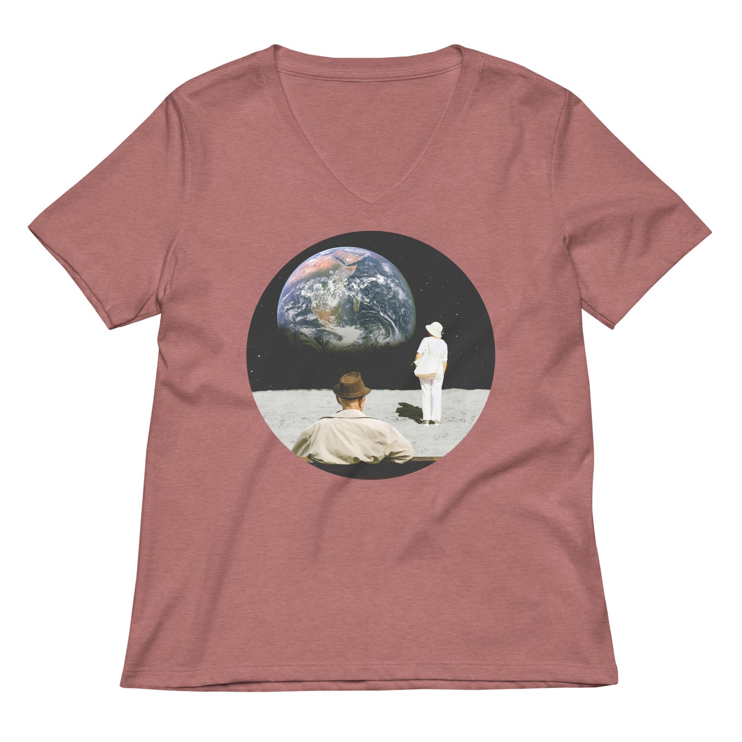 Tourist's View Women's V-Neck Tee