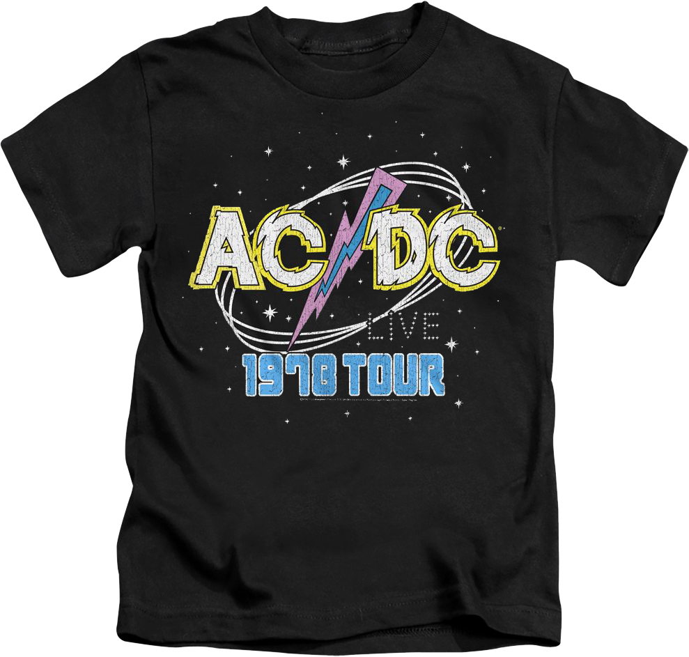 Youth 1978 Tour ACDC Shirt