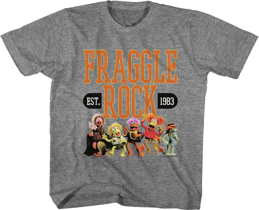 Youth Cast Photo Est. 1983 Fraggle Rock Shirt