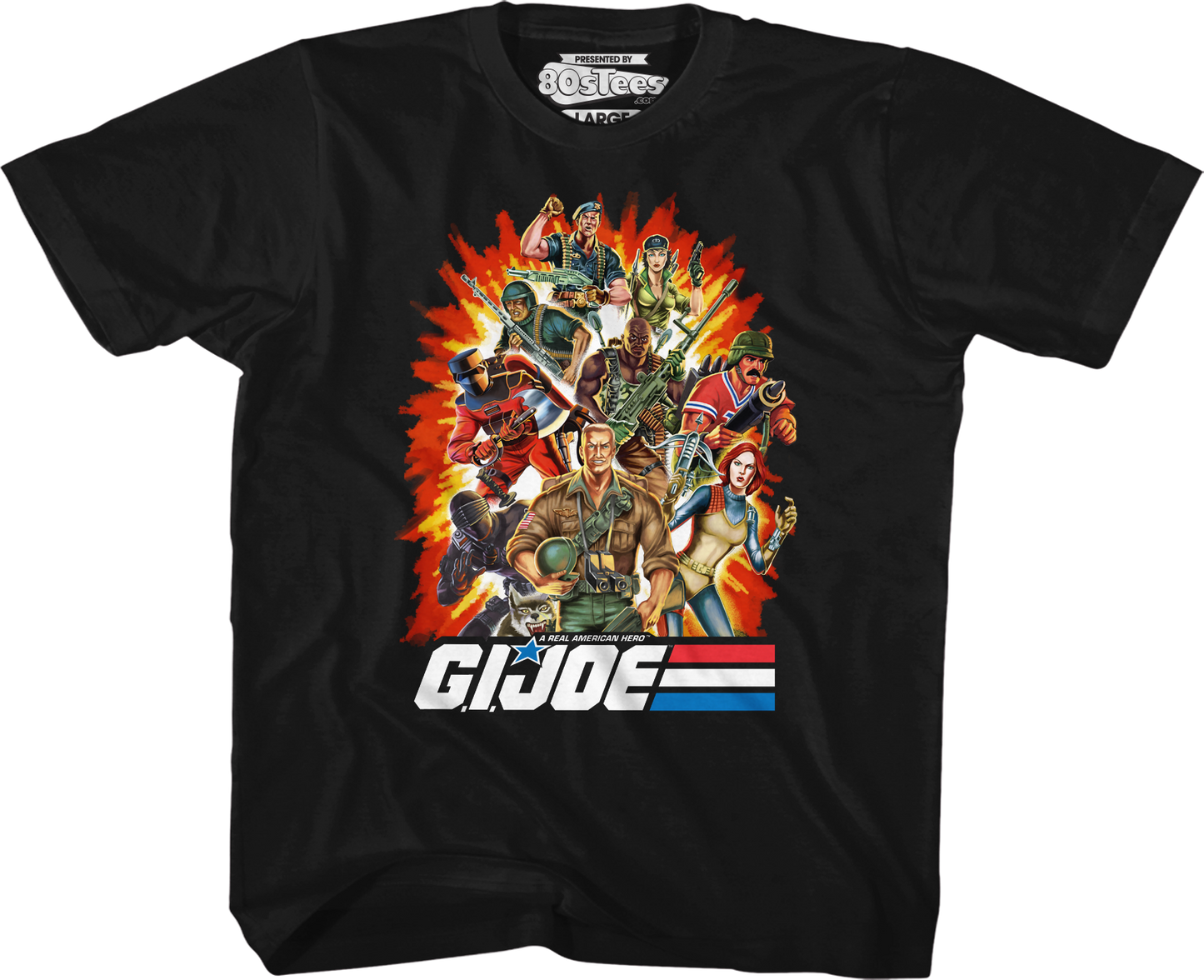 Youth Real American Heroes Group GI Joe Shirt