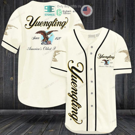 BEST Yuengling logo Baseball Jersey