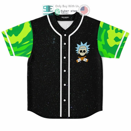 BEST Zombie Rick Sanchez Wubba Lubba Dub Dub Baseball Jersey